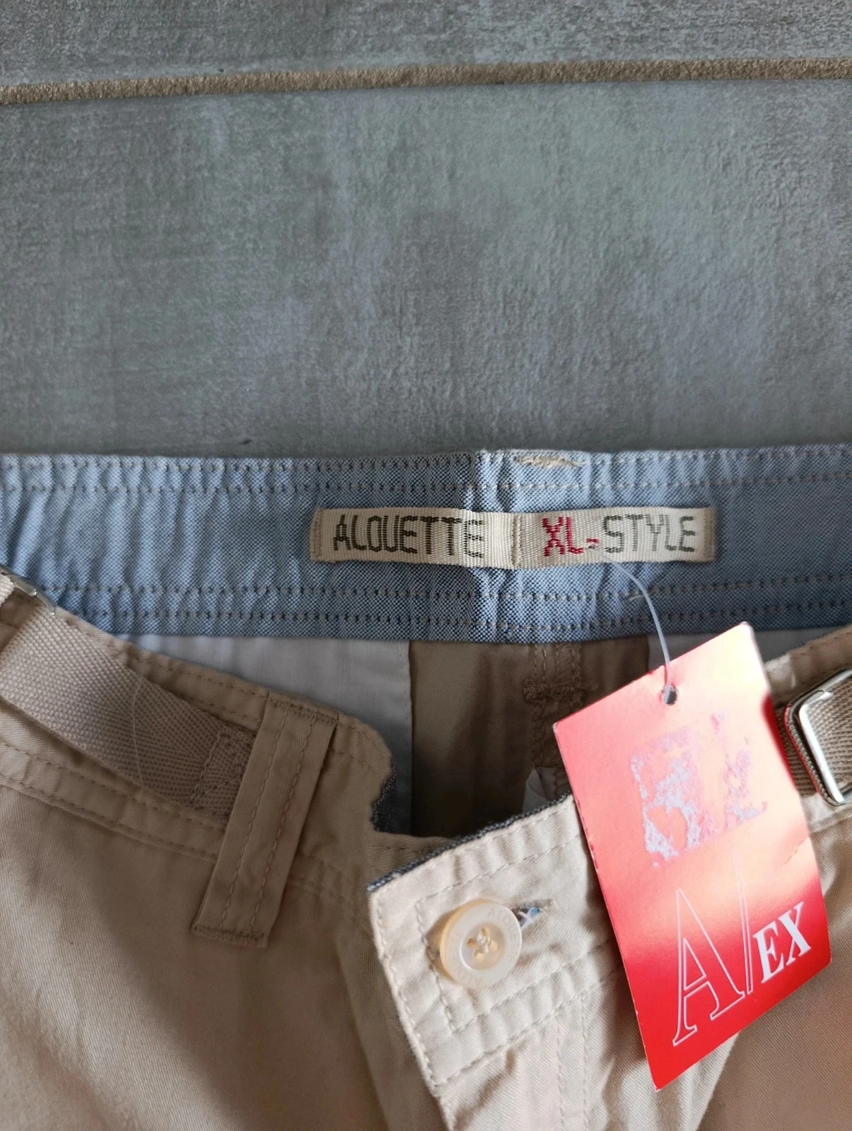 Kinder chino broek Alouette beige 16 jaar 100% katoen nieuw met label – photo 4